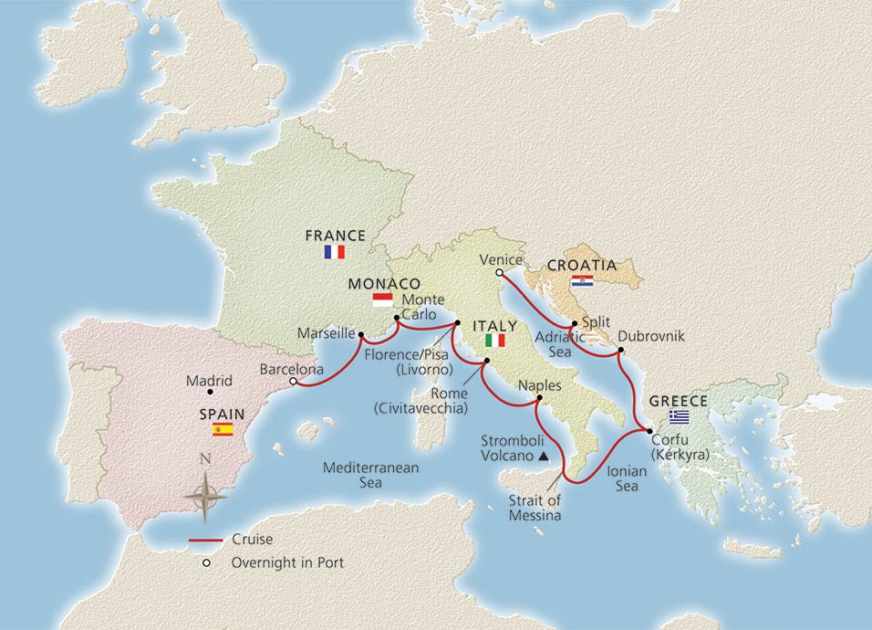 viking cruises mediterranean odyssey 2023