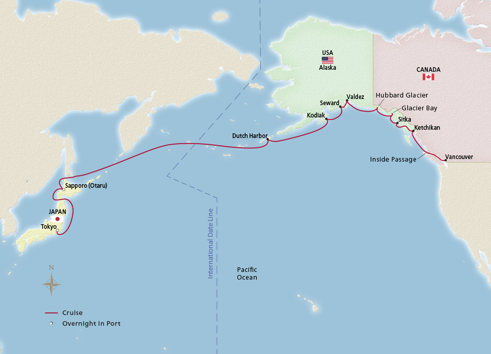 north pacific passage viking cruise