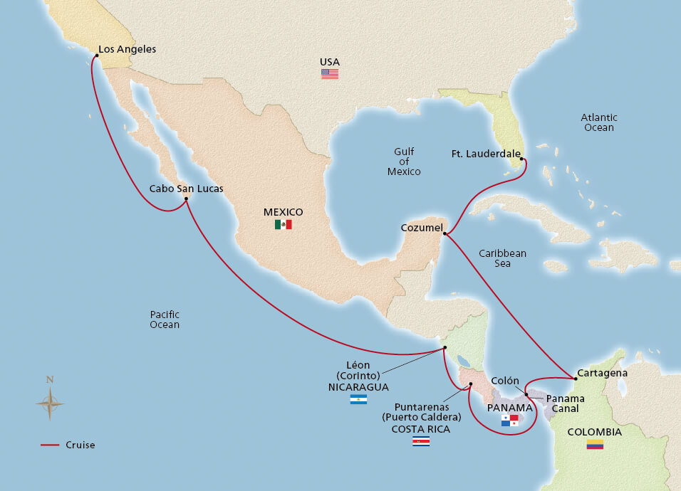 Panama Canal And The Pacific Coast Ocean Cruise Dates And Pricing